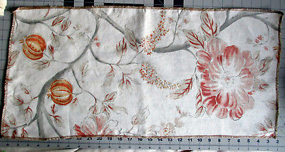Lee Decor Linen Fabric Buckingham Bloom Swatch 13