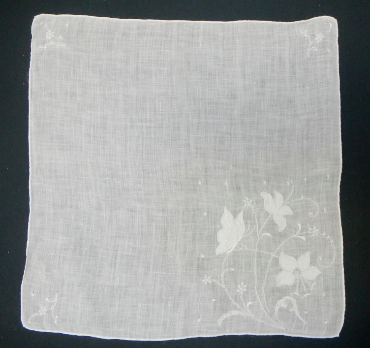 Handkerchief – Hankie – Ladies Handkerchief - Linen Handkerchief – Linen Hankie