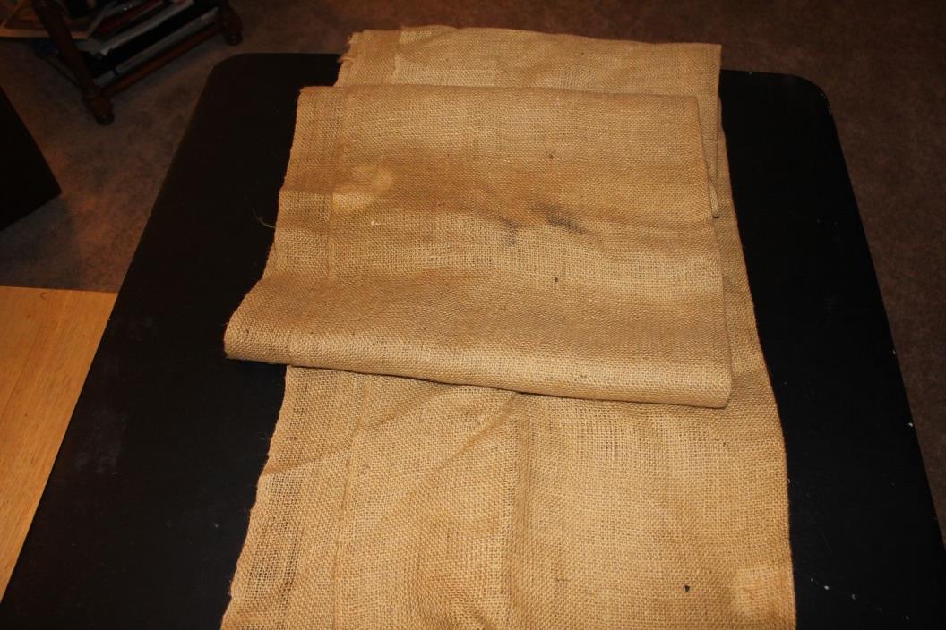 Burlap Fabric 3 1/3 Yards x 34 Inches Wide