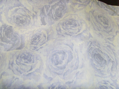 Daisy Kingdom American Beauty Large Floral lavender roses fabric material chic