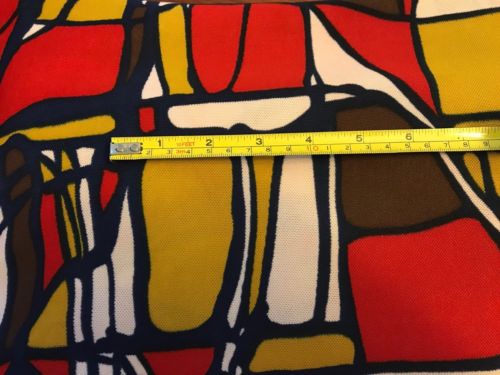 VINTAGE RETRO DOUBLE KNIT FABRIC YARDAGE PERFECT FOR RETRO JUMPSUIT