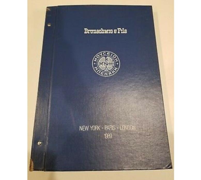 Vintage Brunschwig & Fils Volume 34 1989 Swatch Book Museum Collection Benaki