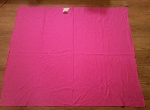 Vintage Neon Pink Polyester Remnant 39