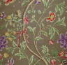 CLARENCE HOUSE Montpensier Brown Floral Linen France