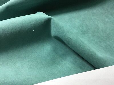 7142 Real Teal Toray Ambiance/Hp Ultrasuede Microfiber fabric, 1 3/8 yds.