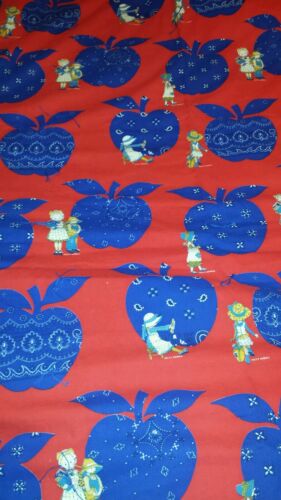 Vintage Hollie Hobbie Fabric Handmade Blanket 60x80