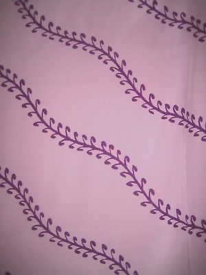100%  PURE SILK LILAC WITH PURPLE 1.5Y  (54