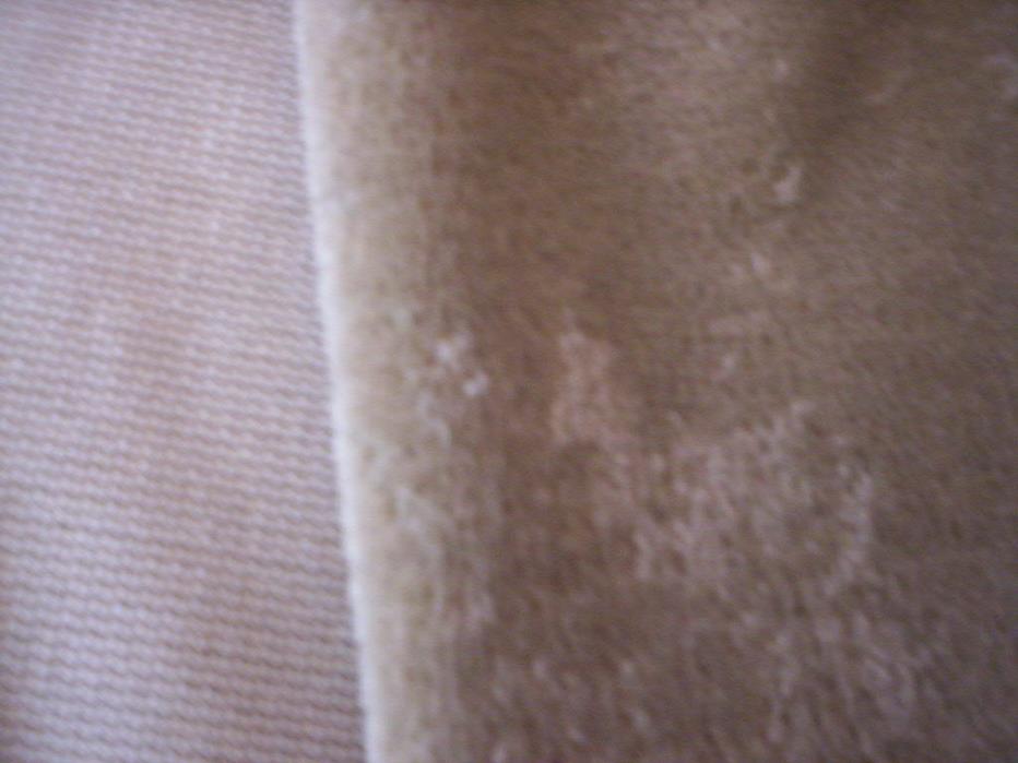 Vintage Suede like fabric/Upholstery light olive plush suede like fabric/sewing