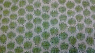 Kravet A Pois Lime indoor/outdoor fabric 5 3/4 yards