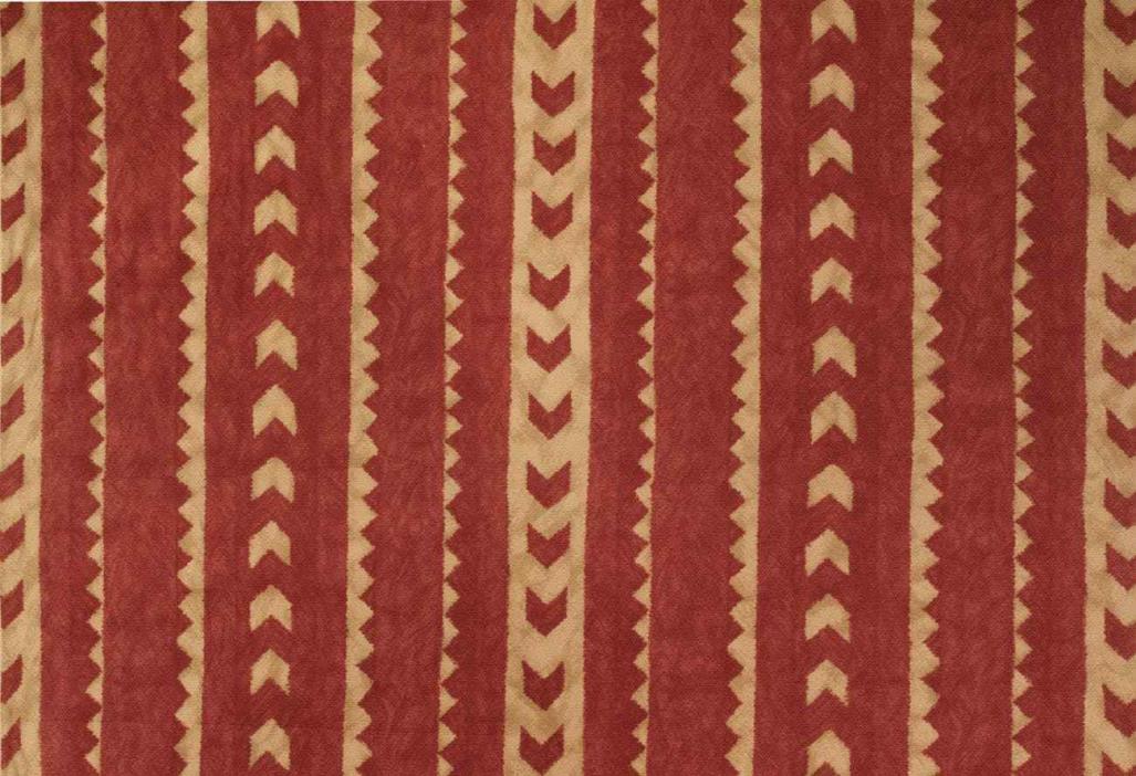 S3S AFRICAN INSPIRED MUD CLOTH PRINT MULTIPURPOSE FABRIC 3 YARDS MULTI RED