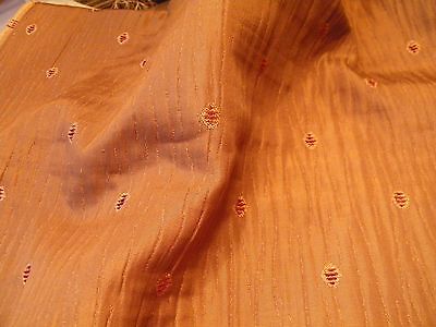 Gold Medium Weight  Upholstery Fabric 17 1/2