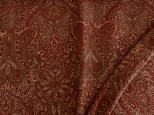 Scalamandre Paisley Cotton Designer Fabric by the yard
