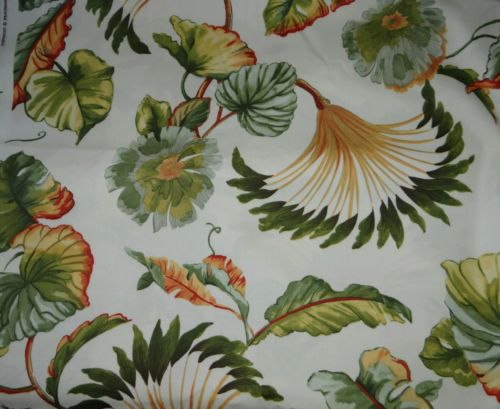 P Kaufman Fabric Floral Upholstery Drapes 10 Yards