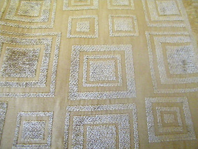 2 Yards Dull Olive Green Chenille Designer Upholstery Fabric 58
