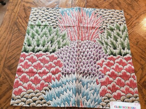 CLARENCE HOUSE Fabric Remnant - PIENZA - 02  - Woven - ITALY - 16x16 1/2 -  $515