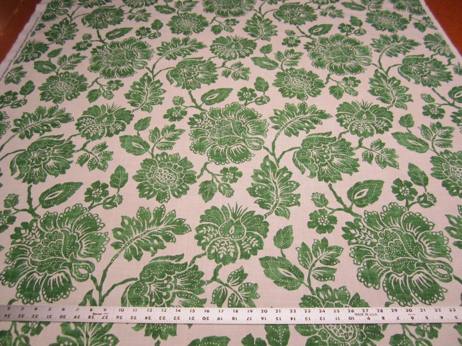 4 3/4 yards of Belle Maison Raquel spring upholstery or drapery fabric r3030