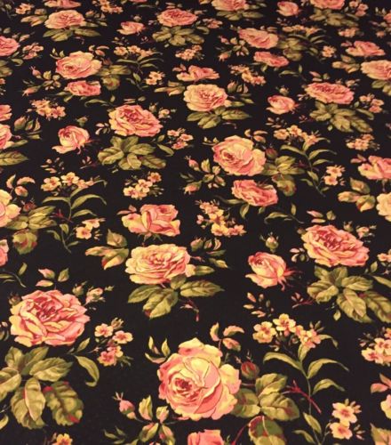 5th Avenue Covington 10 Yds Bardot Rose Fabric Drapery Upholstery Pink Shabby