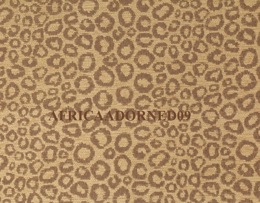 R5Z6  EXOTIC ANIMAL SKIN  WOVEN CHENILLE UPHOLSTERY  MULTI  5 YARDS