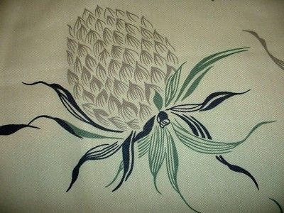 10 yds. Upscale Golding Tropical Pineapple  Drapery & Curtain Fabric