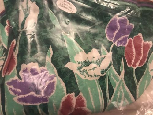 TREND BASICS Ultra 100% Cotton Pad & Cover Set Ironing Board DANCING TULIPS NEW