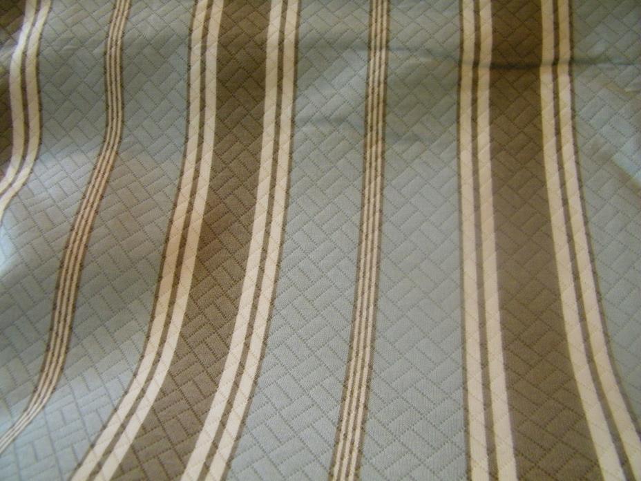 Martha Stewart Home Striped Upholstery Drapery  Fabric 2 yd. 4 in. x 56