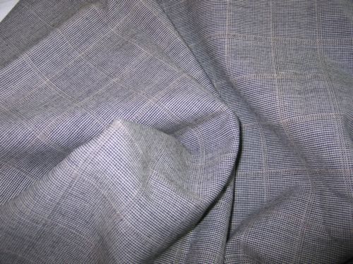 Black-Off White Vintage Wool Fabric~NOS UNUSED~60