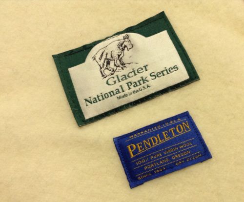Mint Cond. Pendelton Glacier National park edition wool blanket 100% virgin wool