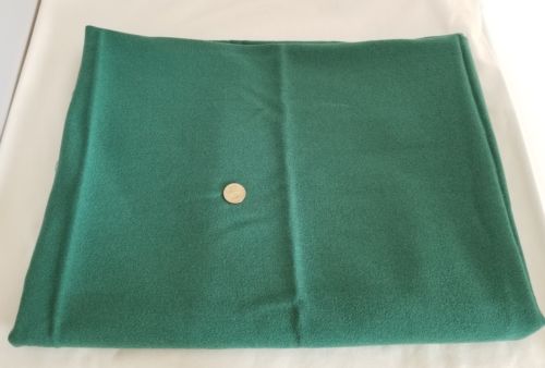 Vintage Knitted Wool Fabric Solid Sage Green 52