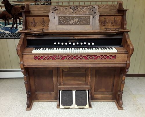 Antique Pump Organ:  Packard Pump Ft Wayne  Very Nice !!