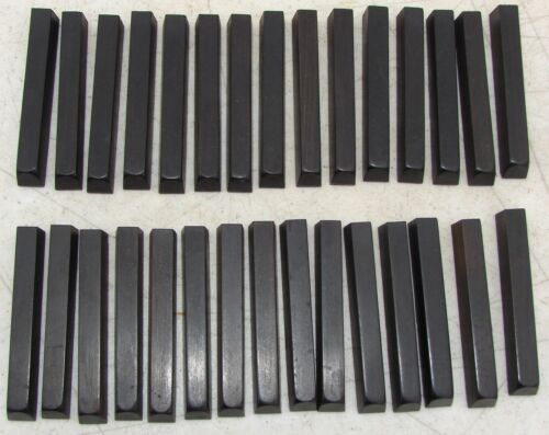 30 Genuine Ebony Wood Pump Organ Keys Antique Salvage Parts Crafts Repurpose