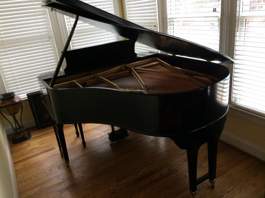 Kranich and Bach baby grand piano vintage antique collector