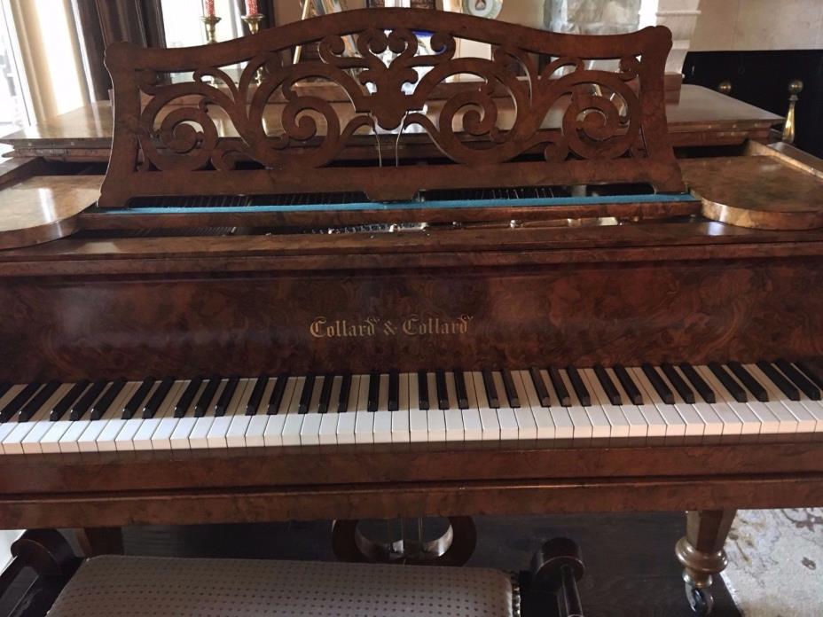 COLLARD & COLLARD 19TH CENTURY GRAND PIANO, EXCELLENT