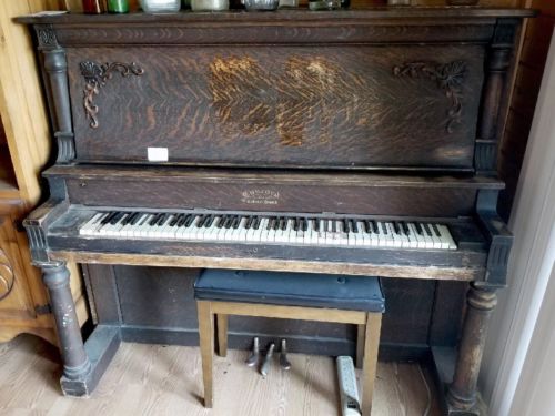 1800’s Chicago Grand Cabernet Piano