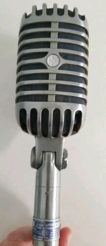 Vintage Shure Model 55 S Elvis Unidyne Dynamic Microphone For Repair Shock...