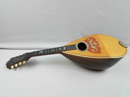 Antique 1891 W.A. Cole Bowl Back 8 String Imperial Mandolin AS IS Parts/Repair