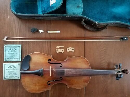German Copy Of A Josef Guarnerius Violin With Case