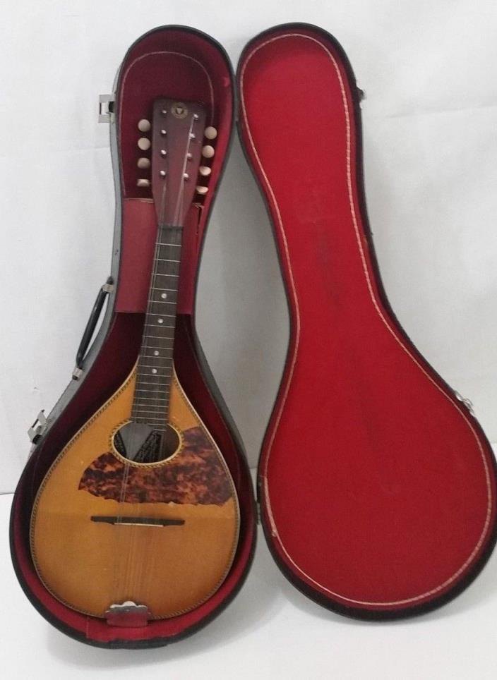 C. 1920 Samuel C. Osborn Sammo Mandolin - Masonic Temple Chicago Antique