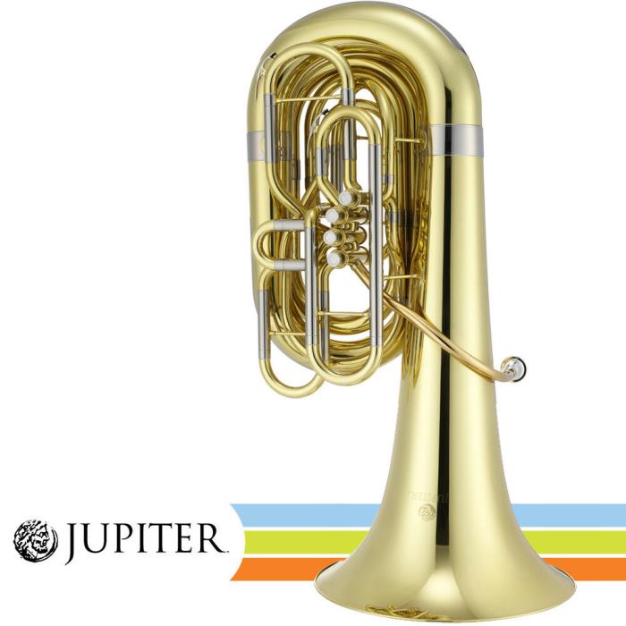 Jupiter JTU1110 Lacquer Body Key of BBb 4 Valve Performance Level Tuba w/ Case