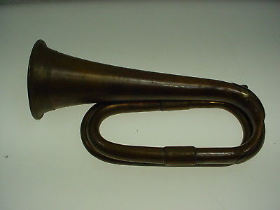 VINTAGE BOY SCOUTS BUGLE FOX HUNTING BUGLE COPPER BUGLE