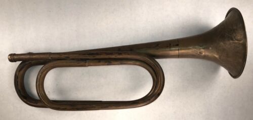 Vintage Model 1892 Brass Field Trumpet (Bugle) in G