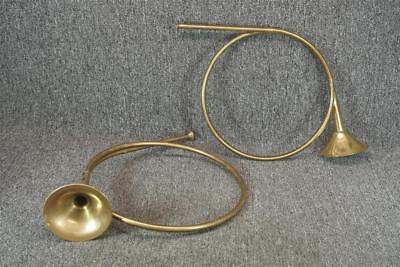 Set Of 2 Brass Handcrafted In India Bugle Displays