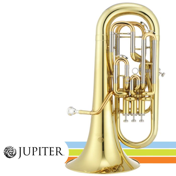 Jupiter JEP1120 Key of Bb Performance Level 4 Valve Lacquered Brass Euphonium