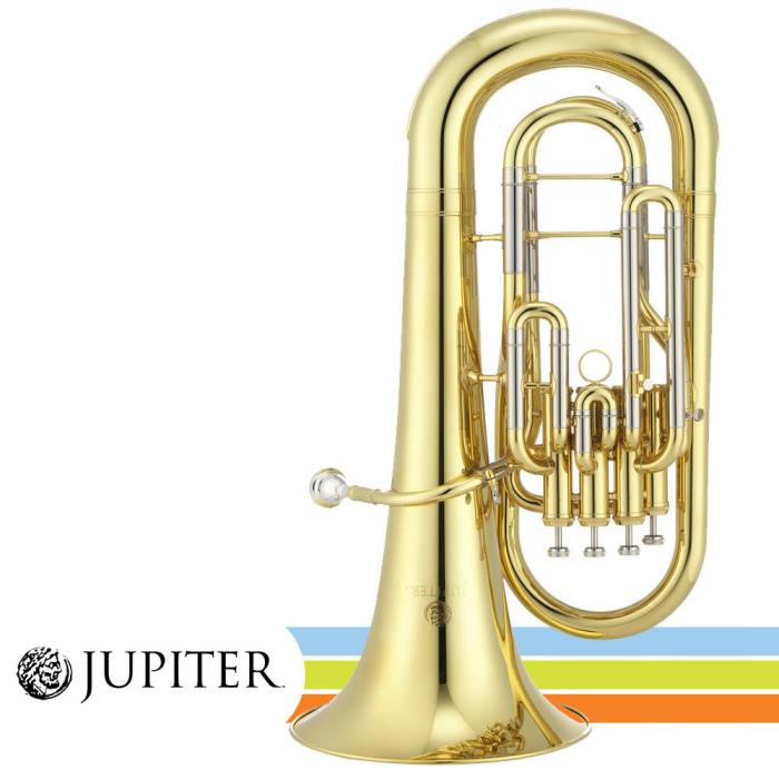 NEW Jupiter JEP1000 Key of Bb Lacquer Brass Body 4-Valve Euphonium with Case