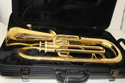 Yamaha YEP201 Euphonium YEP 201 Baritone with Hard Case & Mouthpiece NICE!