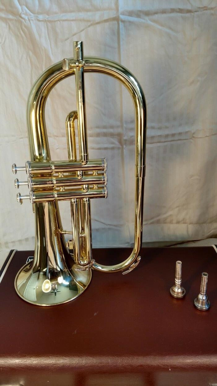 Yamaha Flugelhorn 2310 with Case and Two Mouthpieces: 3FLD and 12F3d