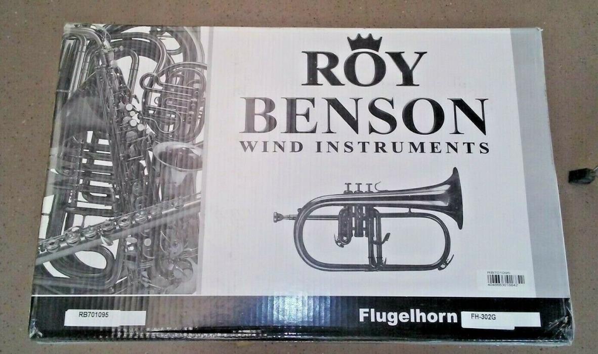 Roy Benson 302G Flugel Horn New Old Stock Still In Box