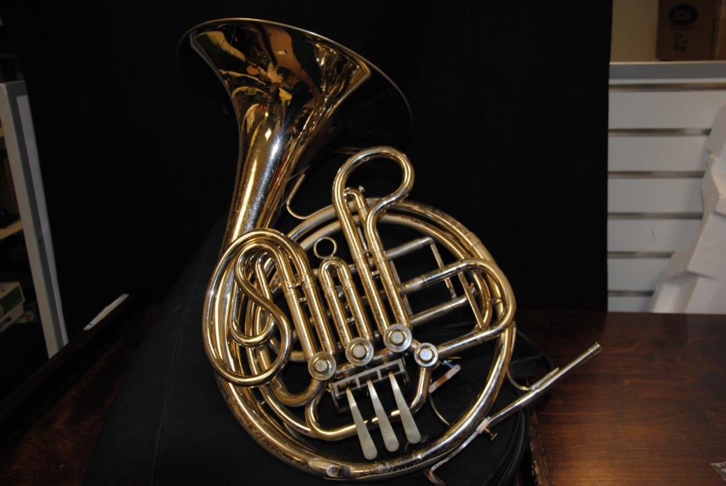 KING EROICA Double French Horn Professional Refurbished w/ Case  *