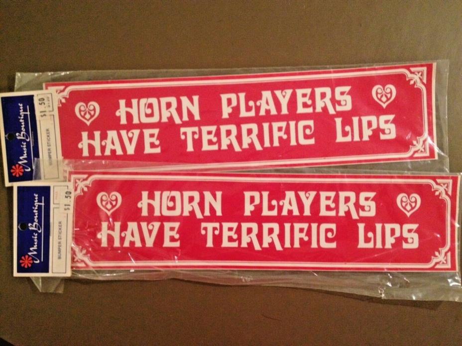 French Tenor Horn Bumper Stickers 