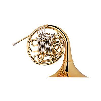 4 Key Double French Horn Outfit Bb/F Key, Case, Cleaning Cloth, Mouthpiece