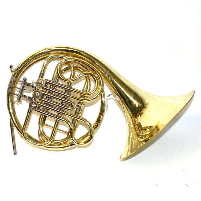 Jupiter JHR-752 Single Bb French Horn As Is One Mouthpiece in Hard Case Taiwan